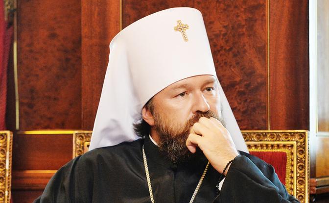 На фото: митрополит Иларион
