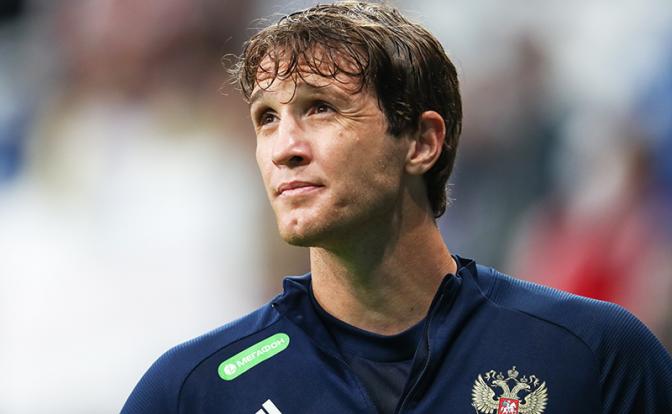 На фото: игрок сборной России по футболу Марио Фернандес