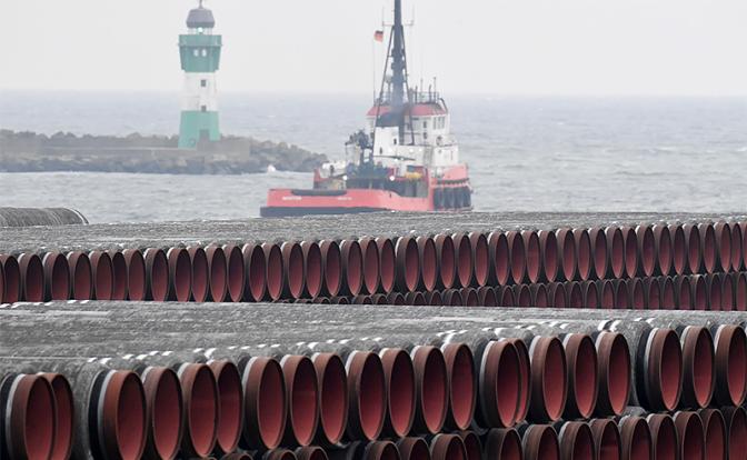 На фото: cтроительство газопровода "Северный поток-2"