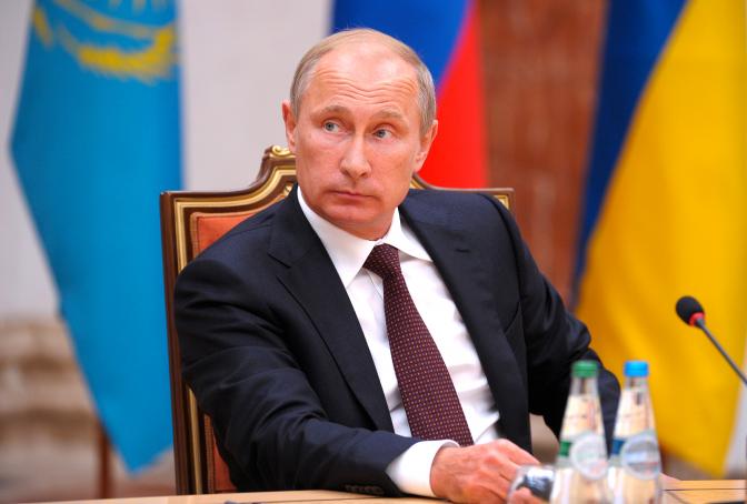 На фото: президент России Владимир Путин