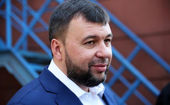 На фото: глава ДНР Денис Пушилин