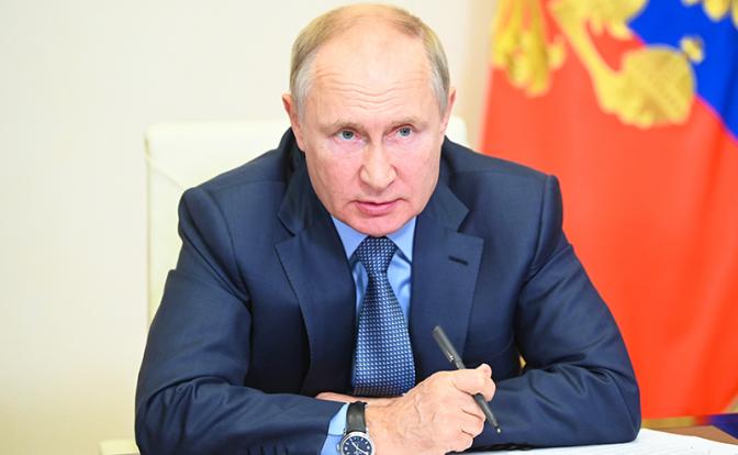 На фото: президент России Владимир Путин