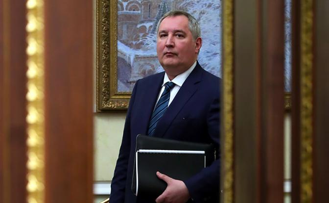 На фото: глава "Роскосмоса" Дмитрий Рогозин
