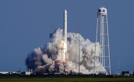 а фото: космический корабль Cygnus корпорации Northrop Grumman стартовал к МКС с космодрома