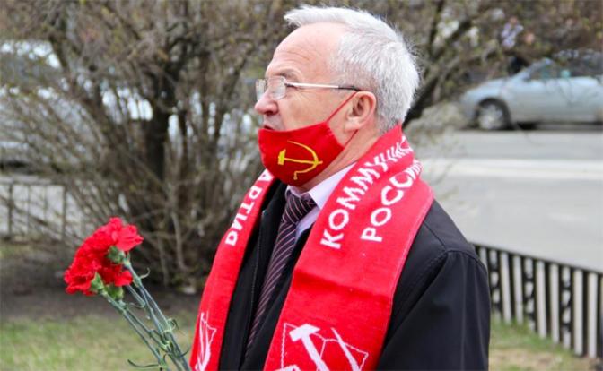 На фото: первый секретарь обкома КПРФ, депутат Ярославской областной Думы Александр Воробьев.