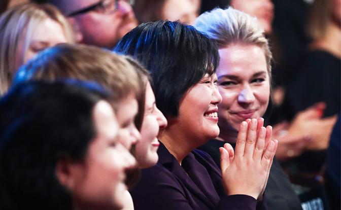 На фото: основатель и генеральный директор Wildberries Татьяна Бакальчук (вторая справа)