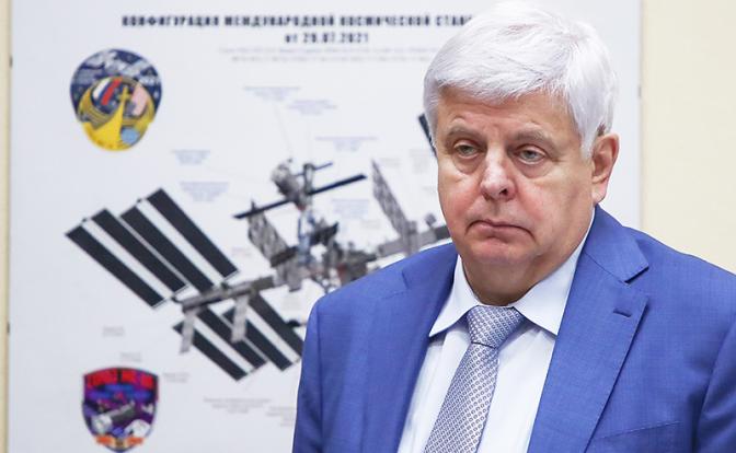 На фото: генеральный конструктор Ракетно-космической корпорации «Энергия», руководитель полета российского сегмента МКС Владимир Соловьев