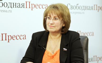 На фото: депутат от фракции КПРФ Вера Ганзя