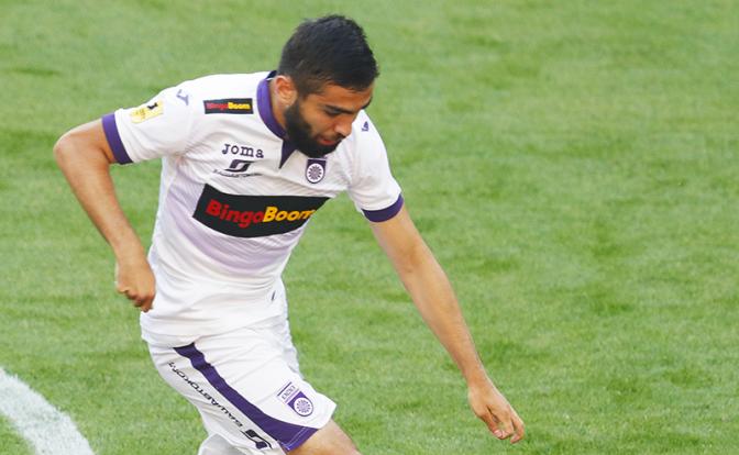 На фото: нападающий «Уфы» Гамид Агаларов