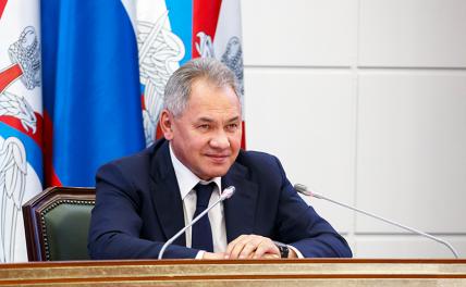 На фото: министр обороны РФ Сергей Шойгу