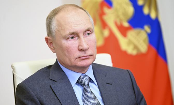 На фото: президент России Владимир Путин