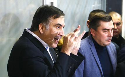 На фото: бывший губернатор Одесской области и лидер партии "Движение новых сил" Михаил Саакашвили.