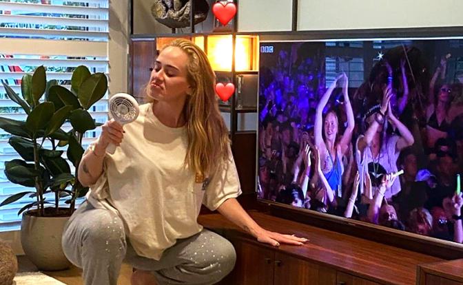 На фото: певица Адель.