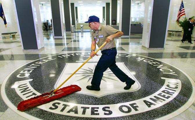 На фото: штаб-квартира ЦРУ в Лэнгли, США.