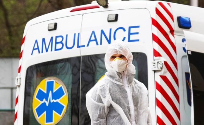 На Украине побит рекорд по числу смертей от коронавируса за сутки