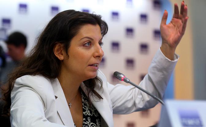 На фото: главный редактор МИА «Россия сегодня» и телеканала RT Маргарита Симоньян