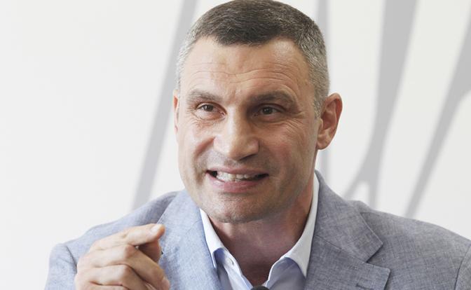 На фото: экс-чемпион мира по боксу и мэр Киева Виталий Кличко