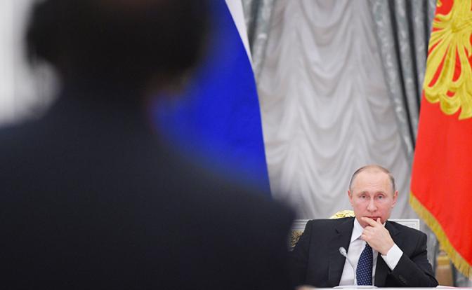 На фото: президент РФ Владимир Путин