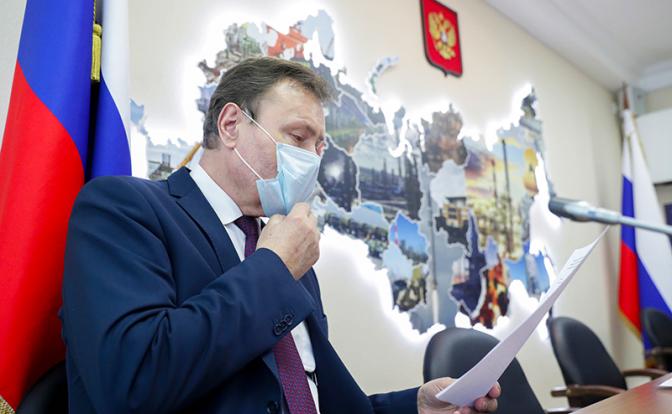 На фото: первый заместитель председателя комитета Госдумы РФ по экономической политике, промышленности, инновационному развитию и предпринимательству Николай Арефьев