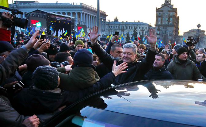 На фото: экс-президент Украины Петр Порошенко