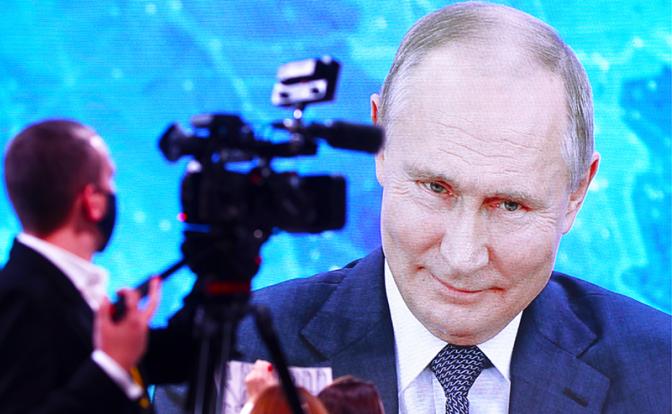 На фото: президент России Владимир Путин