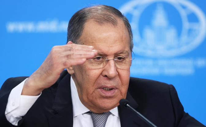 На фото: министр иностранных дел РФ Сергей Лавров