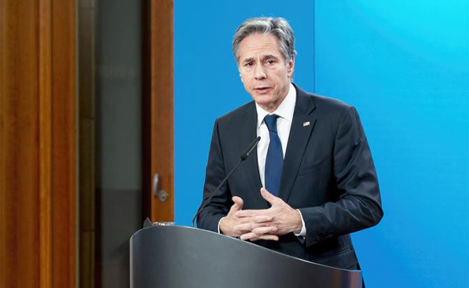 На фото: госсекретарь США Энтони Блинкен