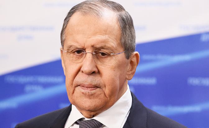 На фото: министр иностранных дел РФ Сергей Лавров.