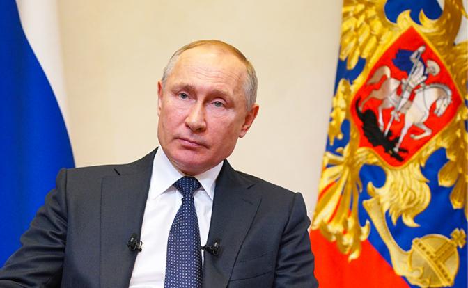 На фото: президент России Владимир Путин.