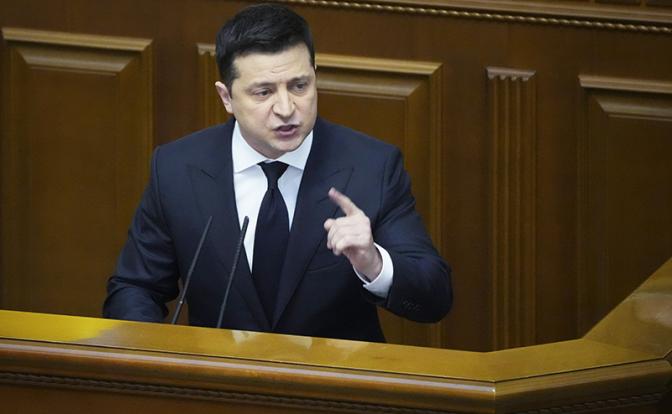 На фото: президент Украины Владимир Зеленский.
