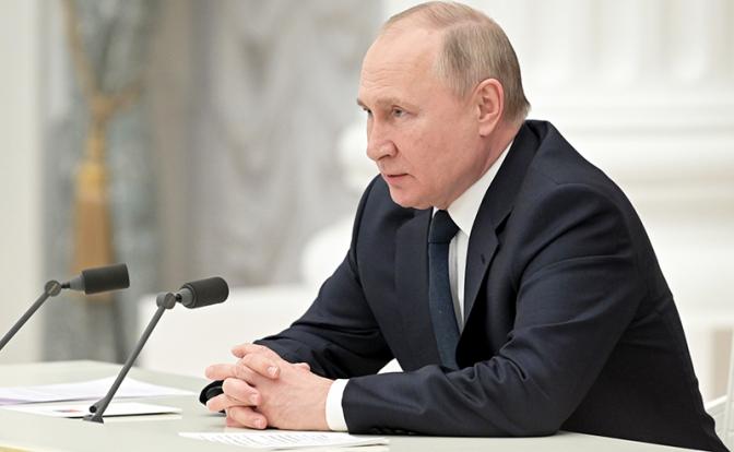 На фото: президент РФ Владимир Путин.