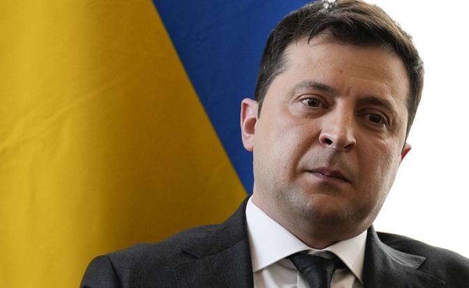 На фото: президент Украины Владимир Зеленский