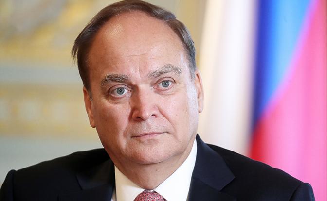 На фото: посол России в США Анатолий Антонов.