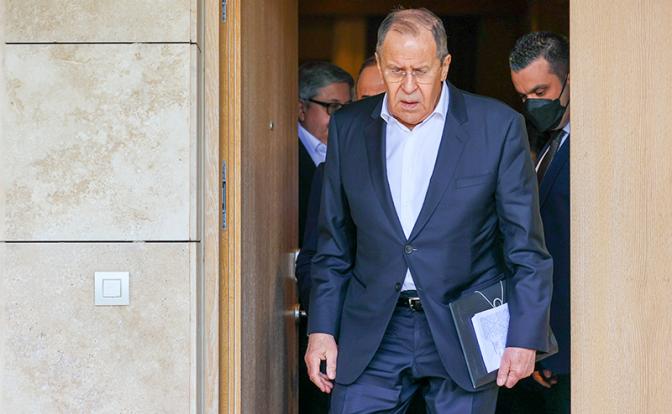 На фото: министр иностранных дел РФ Сергей Лавров.