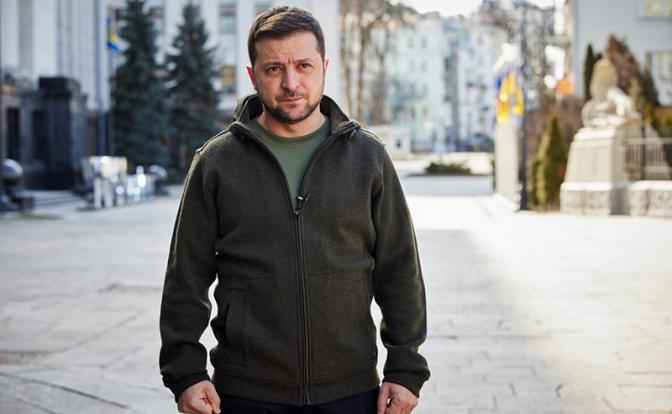 На фото: президент Украины Владимир Зеленский