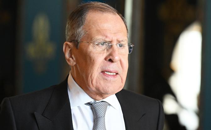 На фото: министр иностранных дел РФ Сергей Лавров.