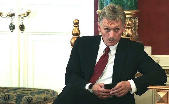 На фото: пресс-секретарь президента РФ Дмитрий Песков.