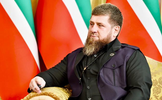 На фото: глава Чеченской республики Рамзан Кадыров.
