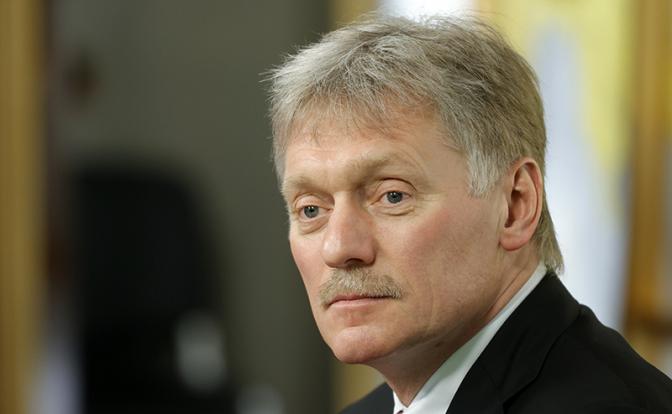 На фото: пресс-секретарь президента РФ Дмитрий Песков.