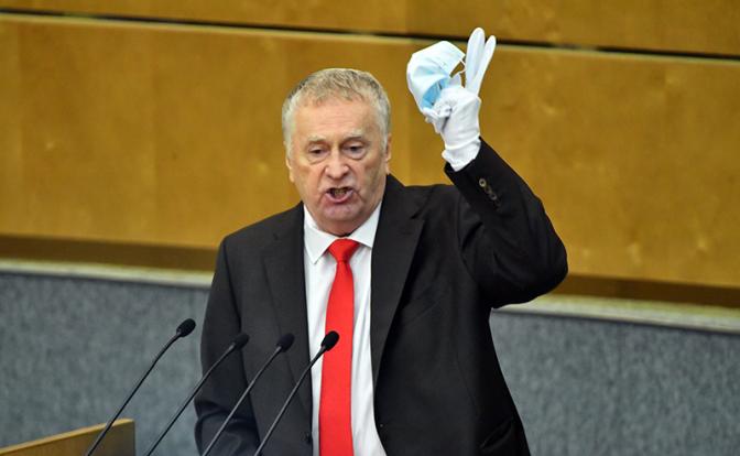 На фото: лидер ЛДПР Владимир Жириновский