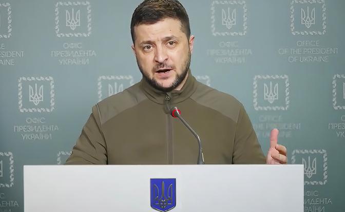 На фото: президент Украины Владимир Зеленский.