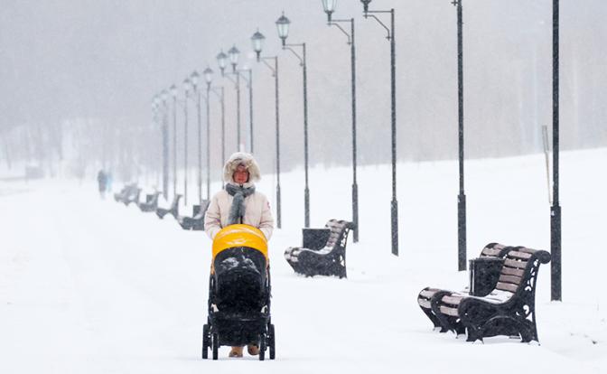 Москва все еще находится на «желтом» уровне погодной опасности