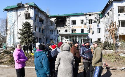 Волноваха: ВСУ оставили горожан без жилья, медпомощи и связи