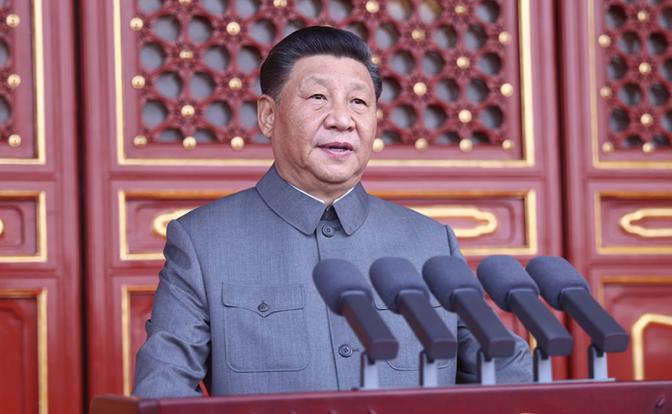 На фото: председатель КНР Си Цзиньпин