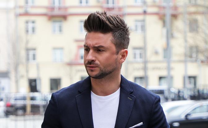 На фото: певец Сергей Лазарев.