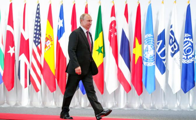 На фото: президент России Владимир Путин.