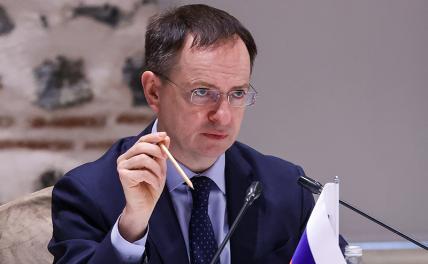 На фото: помощник президента РФ Владимир Мединский.