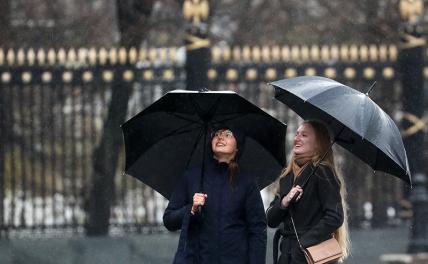 Москвичей ждет холодный конец апреля