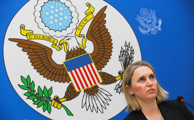 На фото: новый посол США на Украине Бриджит Бринк.