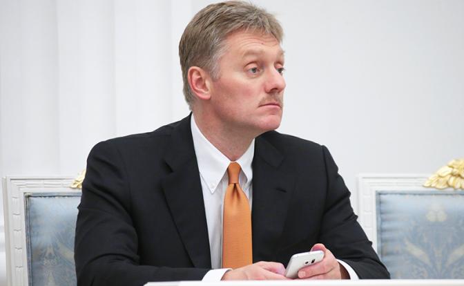 На фото: пресс-секретарь президента РФ Дмитрий Песков.